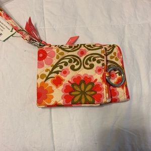 Vera Bradley NWT double ID wristlet